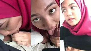 Hijab BJ Telan Sperma